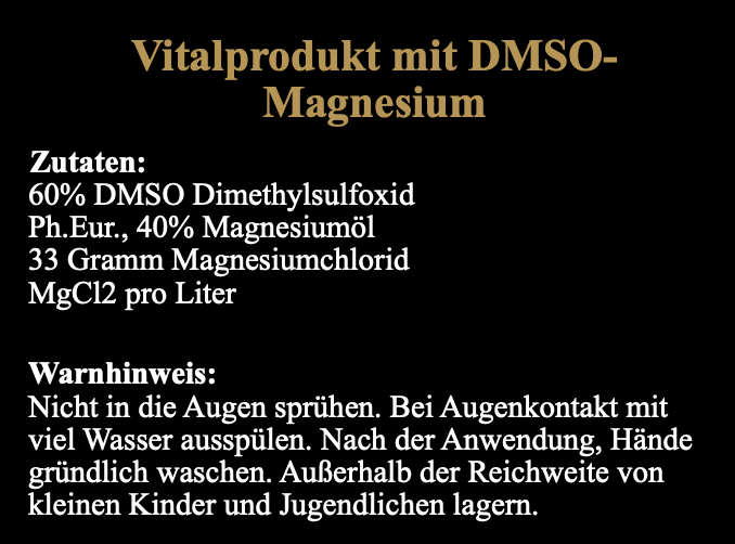 Spray DMSO-MG