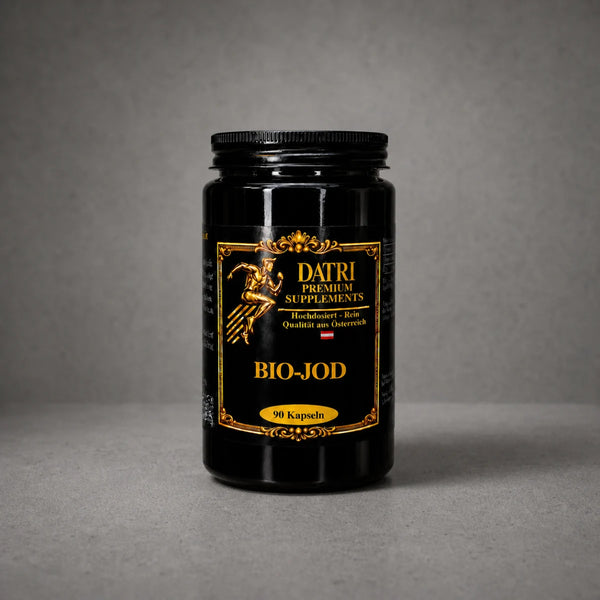 DATRI Bio-Jod PureSea im Miron-Violettglas – Vorderseite
