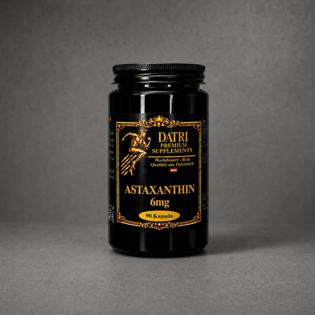 DATRI Astaxanthin 6 mg im Miron-Violettglas – Vorderseite
