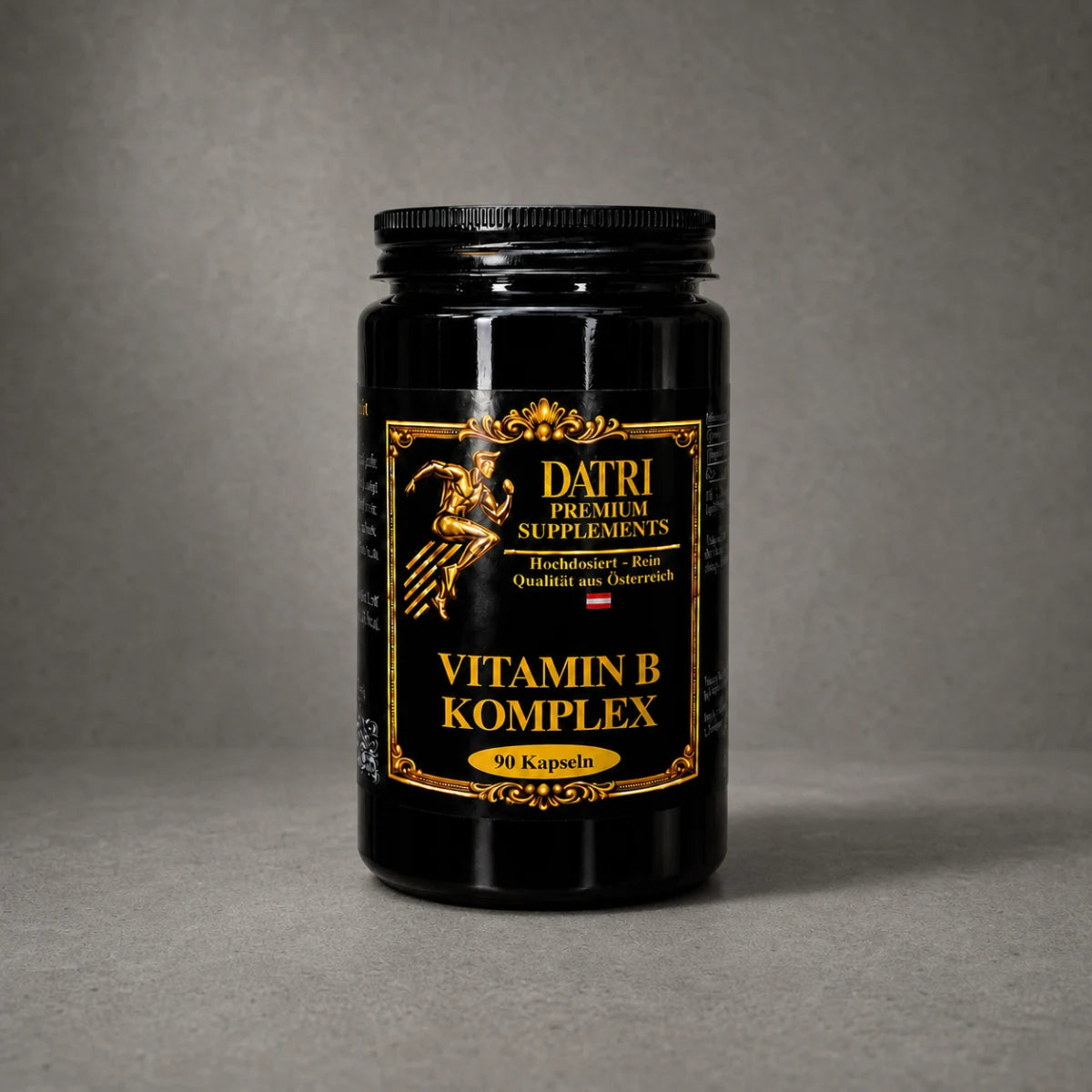 DATRI Vitamin B-Komplex im Miron-Violettglas – Vorderseite