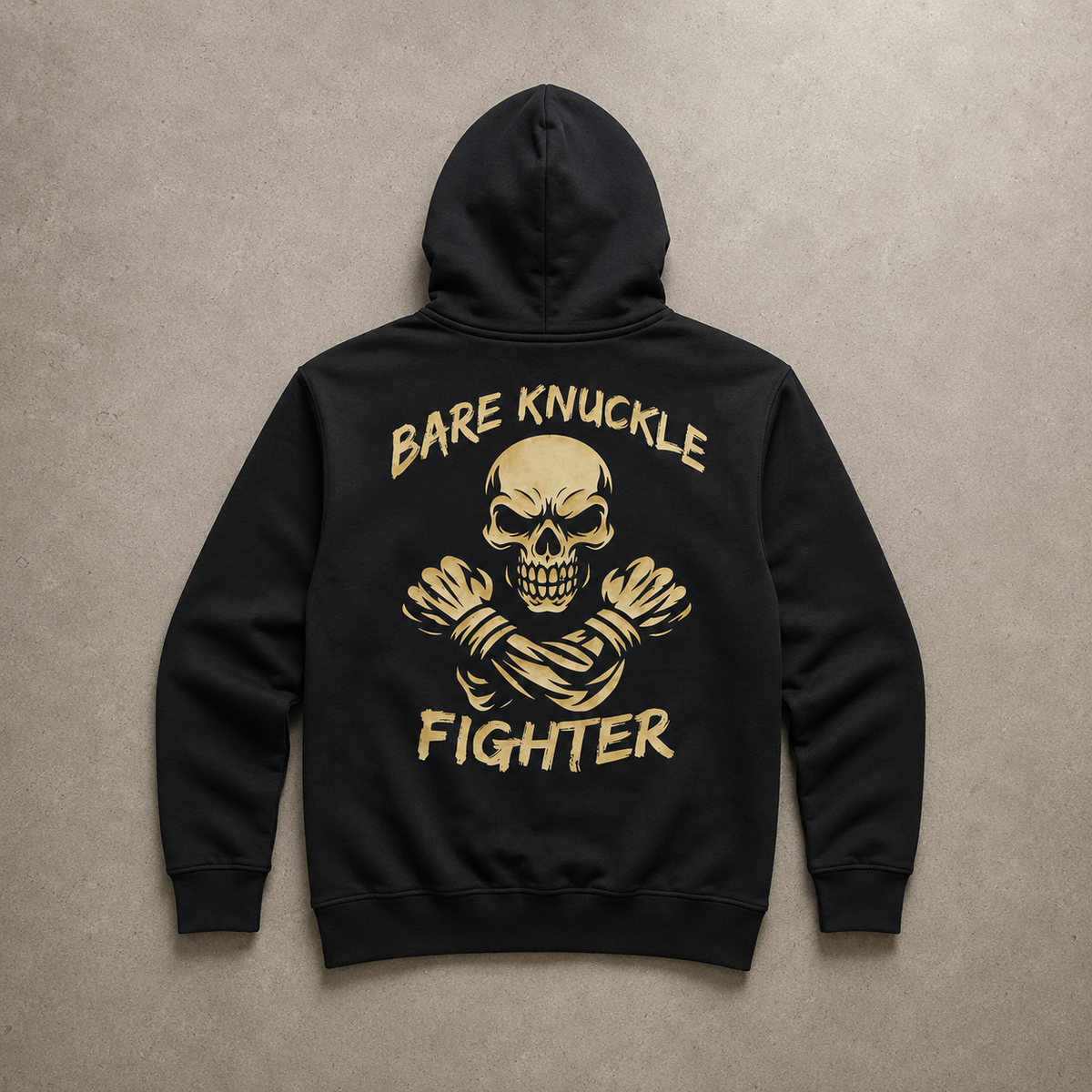 Bare Knuckle Fighter Trainingsanzug mit Hoodie und Sweatpants – Detailansicht