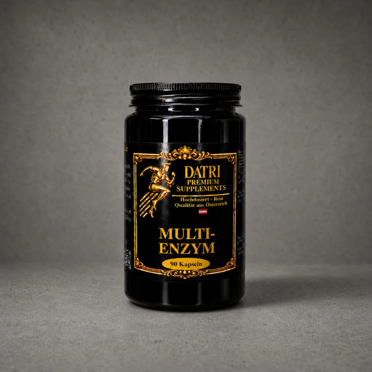 DATRI Multi-Enzym Komplex im Miron-Violettglas – Vorderseite