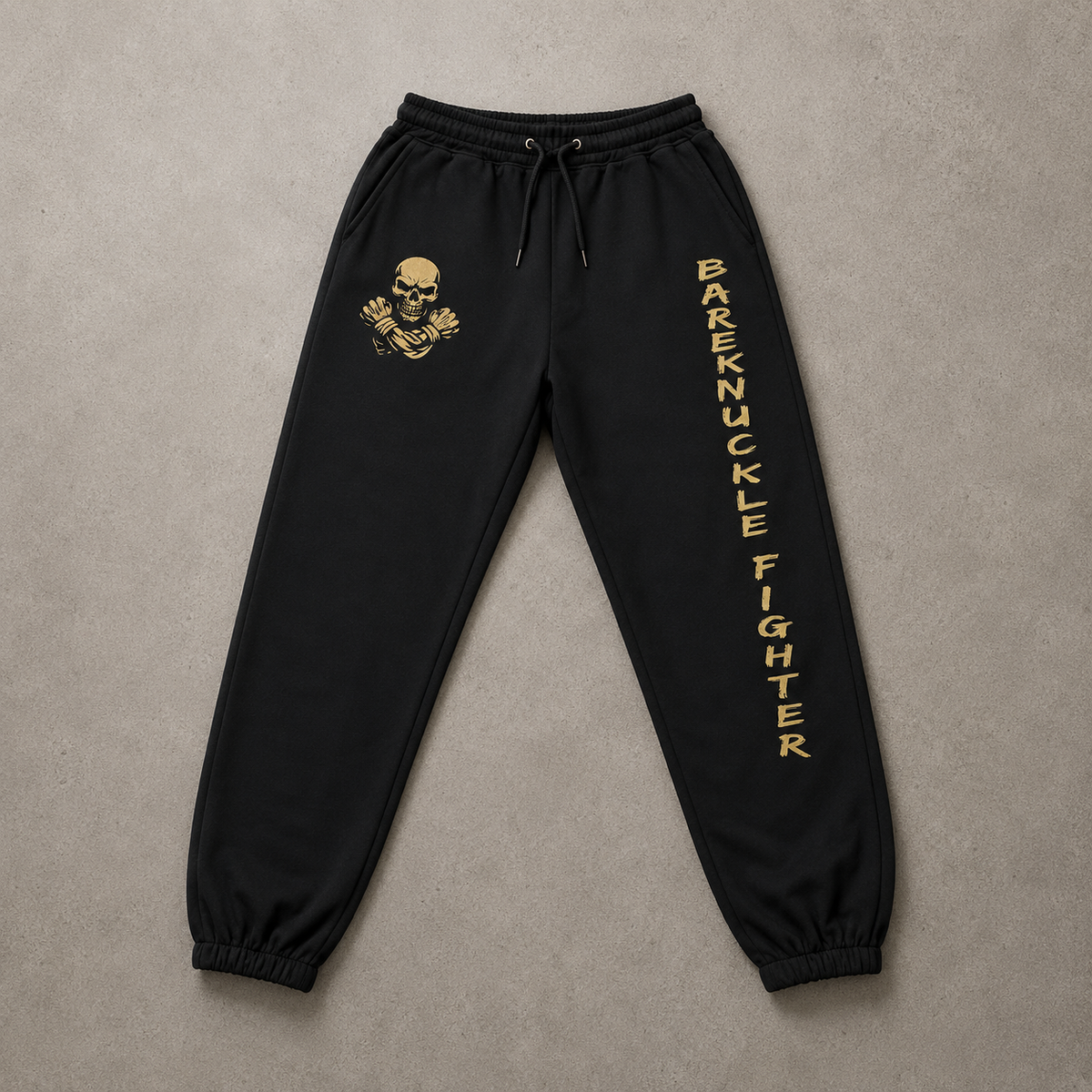 Bare Knuckle Fighter Trainingsanzug mit Hoodie und Sweatpants – Detailansicht