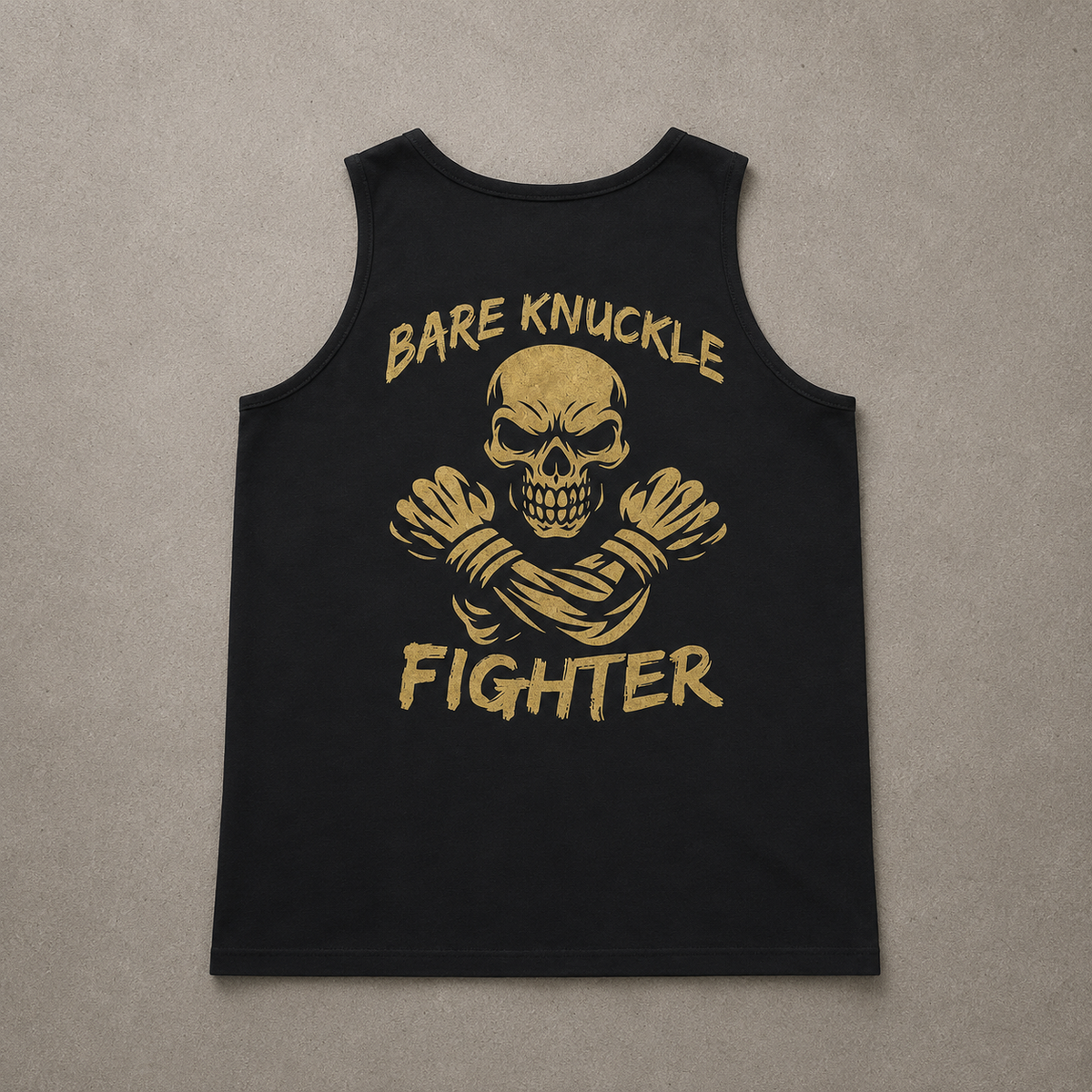Bare Knuckle Fighter Tank Top aus Baumwolle – Rückansicht