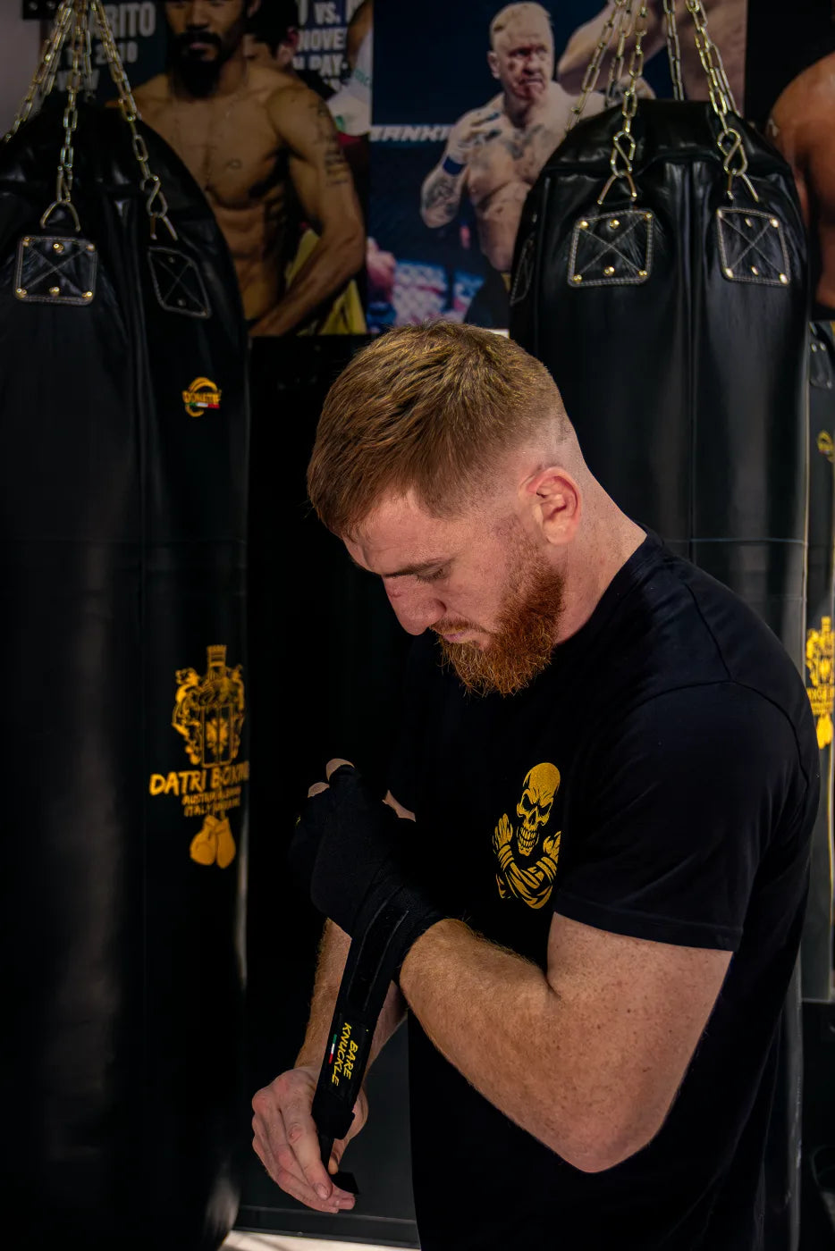Boxbandagen im Kampfsport-Training